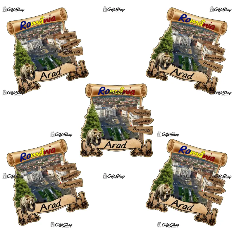 Arad romania, magnet papirus, model mgs 207